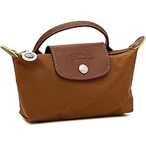 LONGCHAMP ポーチ ベージュ/ブラウン Amazon | [ロンシャン]ポーチ プリアージュ グリーン ブラウン